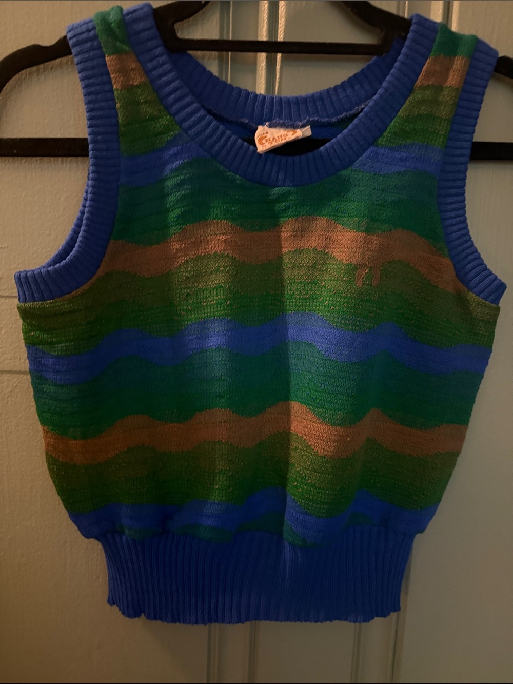 Vintage Hang Ten Women’s Sleevless Sweater Tank - Picture 4 of 5